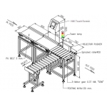 เครื่องชั่งน้ำหนักไดนามิกเช็คเวท (Dynamic Check Weight) พิกัด 30-50Kg.