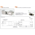 Single-point load cells for platforms 600 x 600 mm